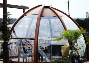 Dome bungalows are unique, dome-shaped structures